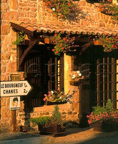 Road sign by the Auberge des Paradis StAmour   SaneetLoire France  SaintAmour  Beaujolais