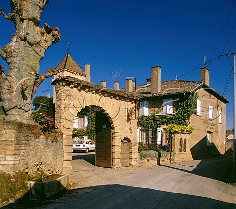Chteau Fuiss in the village of Fuiss SaneetLoire France   PouillyFuiss  Mconnais