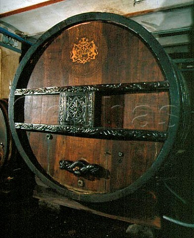 The StCatherine Cask 1715 the oldest cask in the   world still in continuous use in the cellars of    Hugel et Fils Riquewihr HautRhin France Alsace