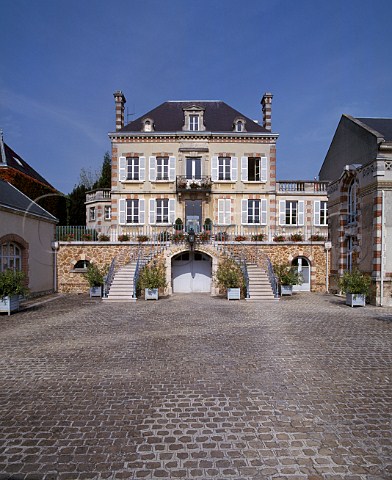 The house of Champagne Bollinger Ay Marne France