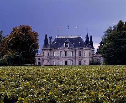 Stormy sky over Chteau Palmer Cantenac Gironde   France   Margaux  Bordeaux