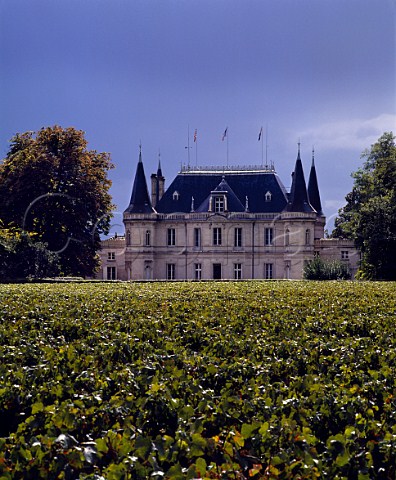 Stormy sky over Chteau Palmer Cantenac Gironde   France    Margaux  Bordeaux