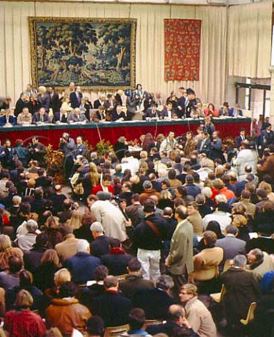 The Hospices de Beaune wine auction which takes   place on the 3rd Sunday in November A charitable   institution the wines come from 135 acres of   vineyards that have been bequeathed to it