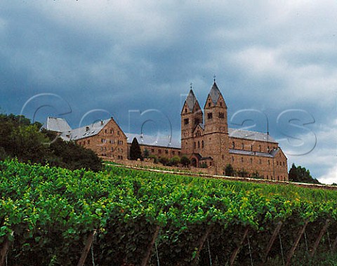 StHildergardis Abbey above the Klosterberg vineyard   at Rdesheim Germany   Rheingau