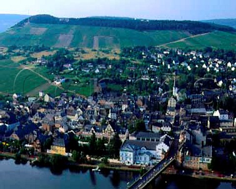 Traben viewed from the castle ruins above Trarbach   TrabenTrarbach Germany   Mosel
