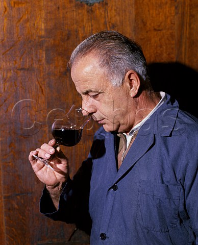 Aldo Conterno died 2012 winemaker at Monforte dAlba Piemonte Italy  Barolo