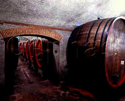 Botti in the cellars of the Peppoli estate of   Antinori     Mercatale Val di Pesa Tuscany Italy    Chianti Classico