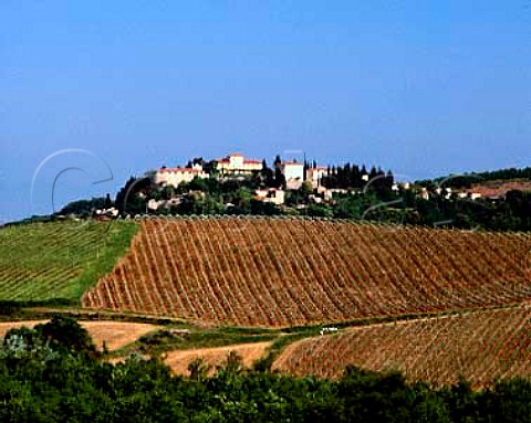 Fattoria di Fabbrica on hilltop at Villa   SantAndrea Tuscany Italy  Chianti Classico