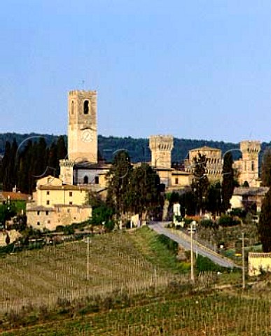 Badia a Passignano a 9th century Vallombrosan   abbey the cellars and vineyards of which are owned   by Antinori  Tuscany Italy     Chianti Classico