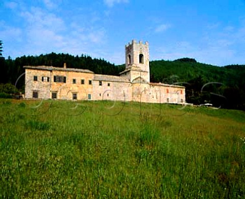 Badia a Coltibuono an 11thcentury abbey is part   of the estate of Piero StucchiPrinetti and family  Tuscany Italy        Chianti Classico