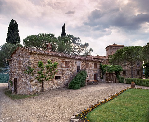 Castello dei Rampolla at Santa Lucia in Faulle Panzano in Chianti Tuscany Italy   Chianti Classico