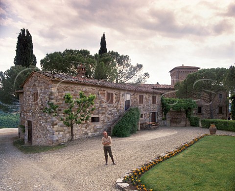Matteo Di Napoli at Castello dei Rampolla Santa Lucia in Faulle near Panzano in Chianti Tuscany Italy Chianti Classico