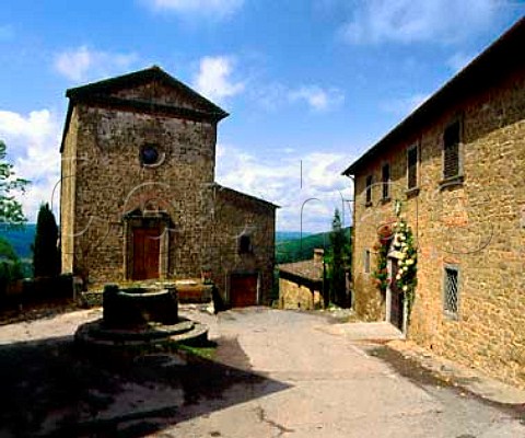 In the medieval hamlet of Volpaia 75 of which is   owned by Castello di Volpaia   Tuscany Italy    Chianti Classico