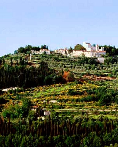 Castello di Nipozzano of Frescobaldi   near Pontassieve Tuscany Italy   Chianti Rufina