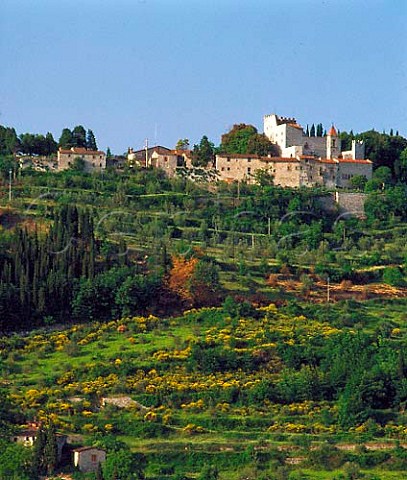 Castello di Nipozzano owned by Marchesi   de Frescobaldi near Pontassieve Tuscany Chianti   Rufina