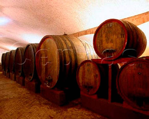 Botti in the cellars of Aldo Conterno   Monforte dAlba Piemonte Italy Barolo