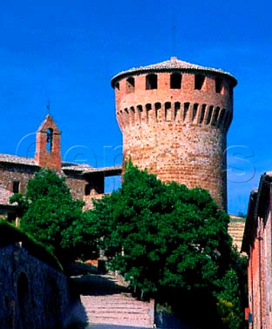 Castello della Sala of Antinori in the hamlet of Sala near Orvieto Umbria Italy 