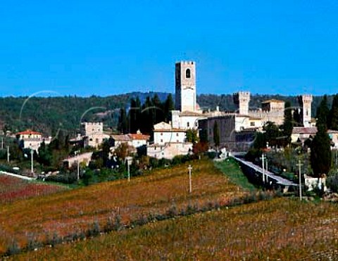 Badia a Passignano a 9th century Vallombrosan   abbey the cellars and vineyards of which are owned   by Marchesi Antinori of Florence Tuscany Italy      Chianti Classico