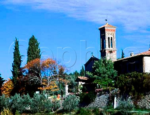 Church at Casole near Greve in Chianti Tuscany   Italy Chianti Classico