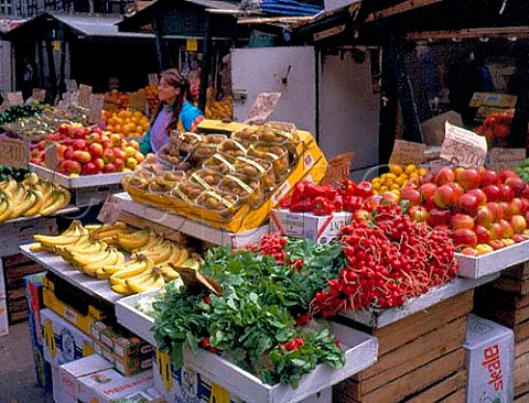 Vegetable market Gdansk Poland Produce is good  quality and abundant