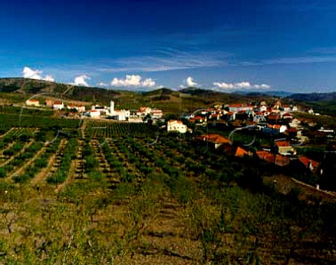 Village of Horta do Douro high in the Douro Valley east of So Joo da Pesqueira Portugal Port  Douro