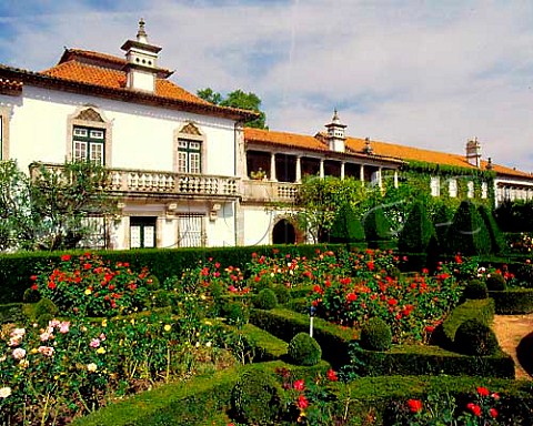 The beautiful 18thcentury manor house of the Conde   de Santar near Viseu Portugal  Do