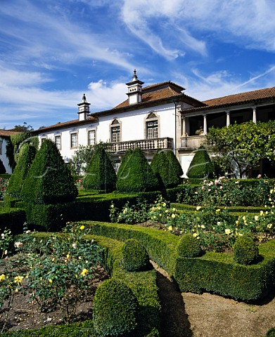 The 18thcentury manor house of Conde de Santar Santar near Viseu Portugal  Dao