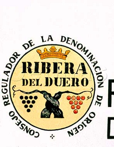 Emblem of the Ribera del Duero wine region Castilla y Len Spain