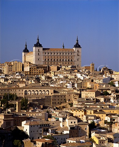 The Alcazar of Toledo CastillaLa Mancha Spain