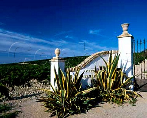 Entrance to Vina Matamoros near Jerez Andalucia   Spain  Sherry