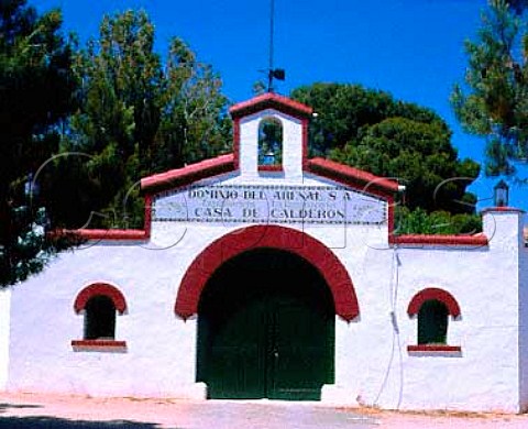 Entrance to bodegas of Dominio del Arenal  San Juan Valencia Province Spain DO Utiel Requena