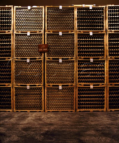 Bottle maturation cellar of Martinez   Bujanda Oyon Spain Rioja