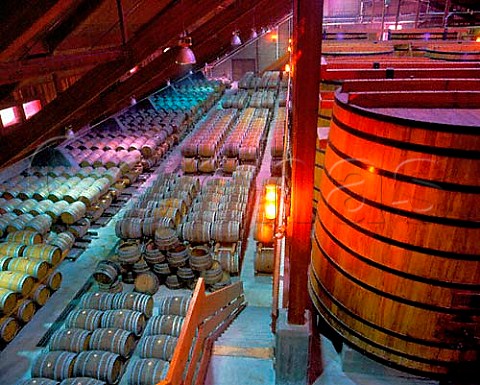 Barrel room at Firestone Vineyards Santa Ynez   valley Santa Barbara Co California