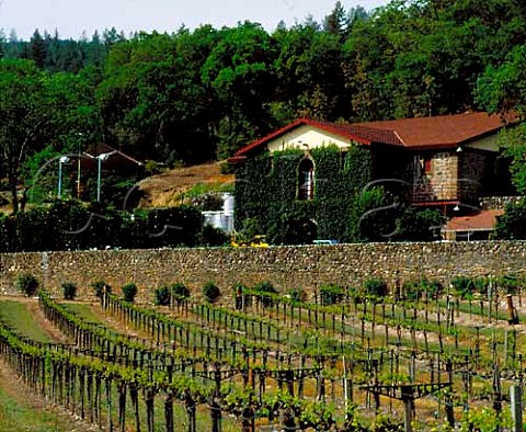 Flora Springs winery and vineyard St Helena Napa Valley California