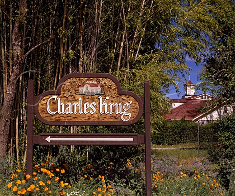 Charles Krug Winery StHelena Napa Valley   California