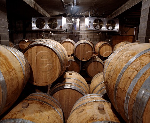 Barrel cellar of Kistler Vineyards Near Kenwood   Sonoma Valley California