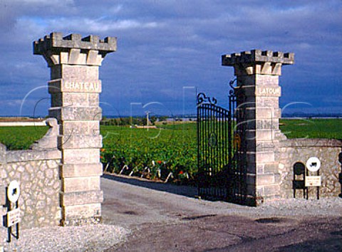 Gateway of Chateau Latour                             Pauillac