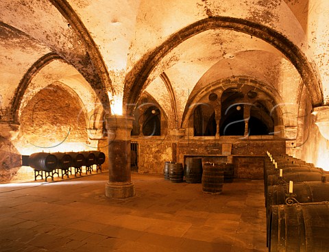 Cellar in Kloster Eberbach Hattenheim Germany      Rheingau