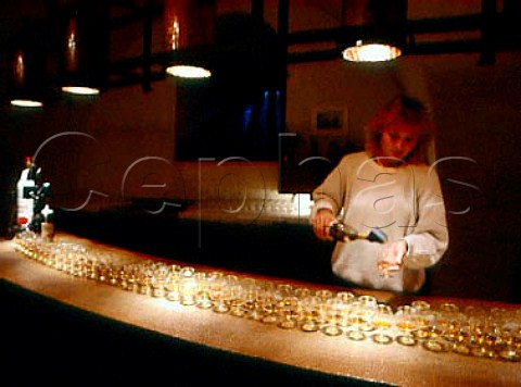 Hospitality room at AsbachUralt brandy distillery   in Rudesheim      Rheingau