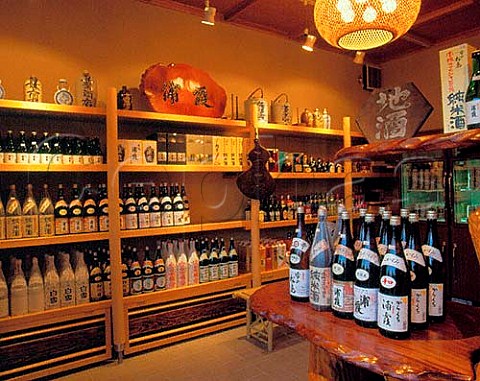 Miyagi Prefecture northern Japan sakaya alcohol   shop selling mainly sake in Matsushima