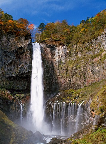 Kegon waterfall at Chuzenji near Nikko Japan