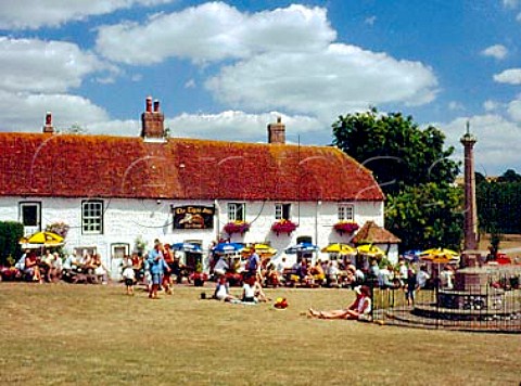 Tiger Inn on the village green in East Dean East Sussex England