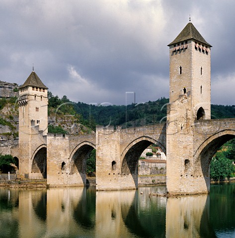 Pont Valentr over the River Lot Cahors Lot France