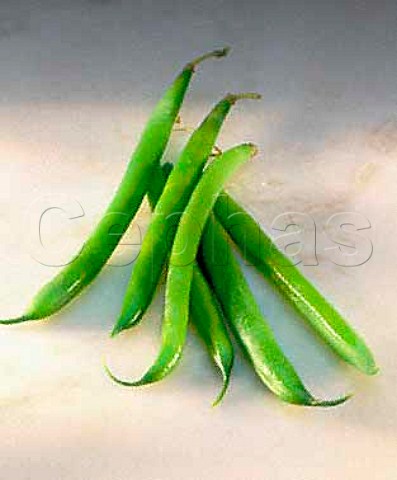 Baby vegetables dwarf french beans