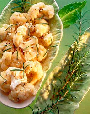 Cauliflower salad with rosemary