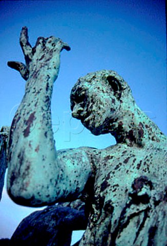 Detail of Bourgeois de Calais statue   Calais France