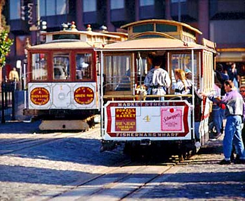 San Francisco trams California USA