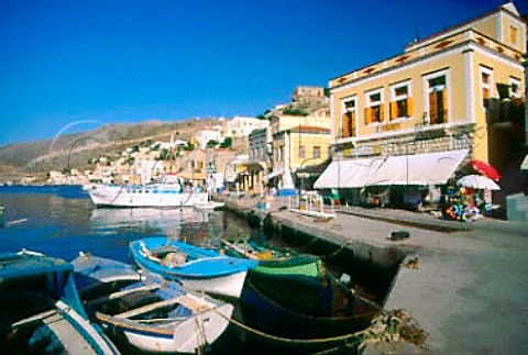 Gialos Port Simi Dodecanese Islands   Greece