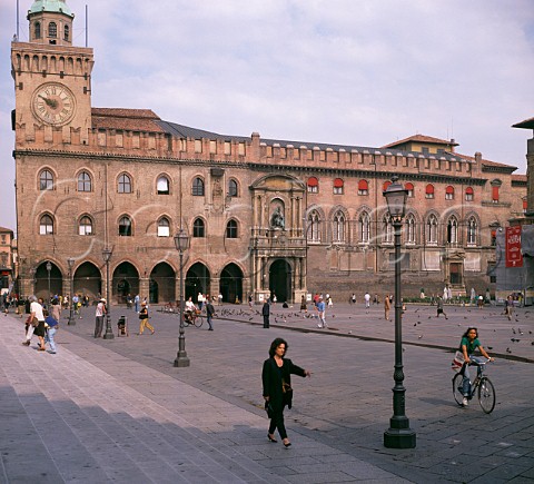 Palazzo Comunale in Bologna EmiliaRomagna Italy