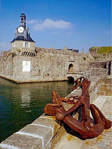 The Ville Close at Concarneau  Finistre France   Brittany